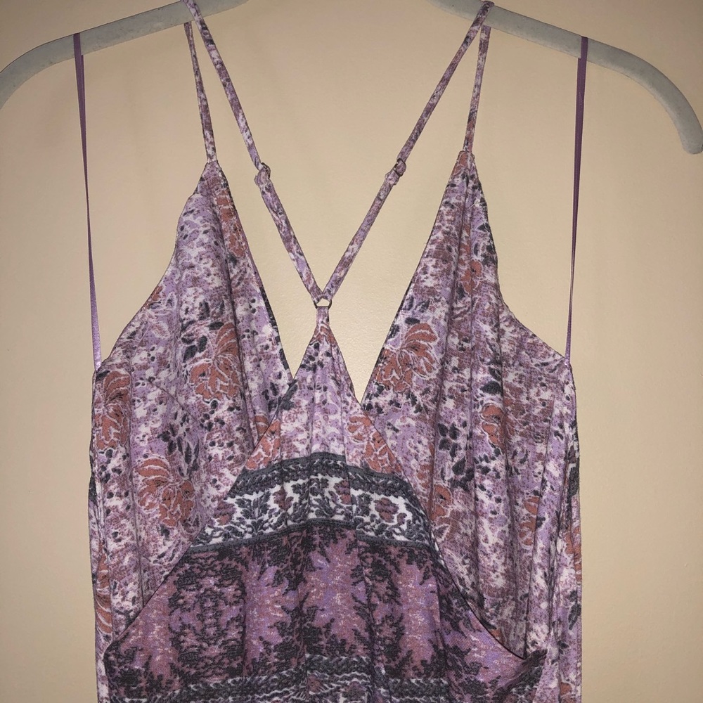 Patterned Flowy Jumpsuit - Picture 10 of 15